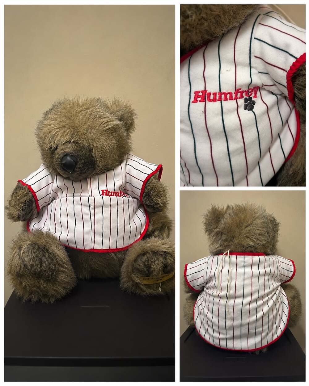 Pot Belly Bear by Fancy Zoo Plush Teddy Bear Humfrey Baseball Jersey